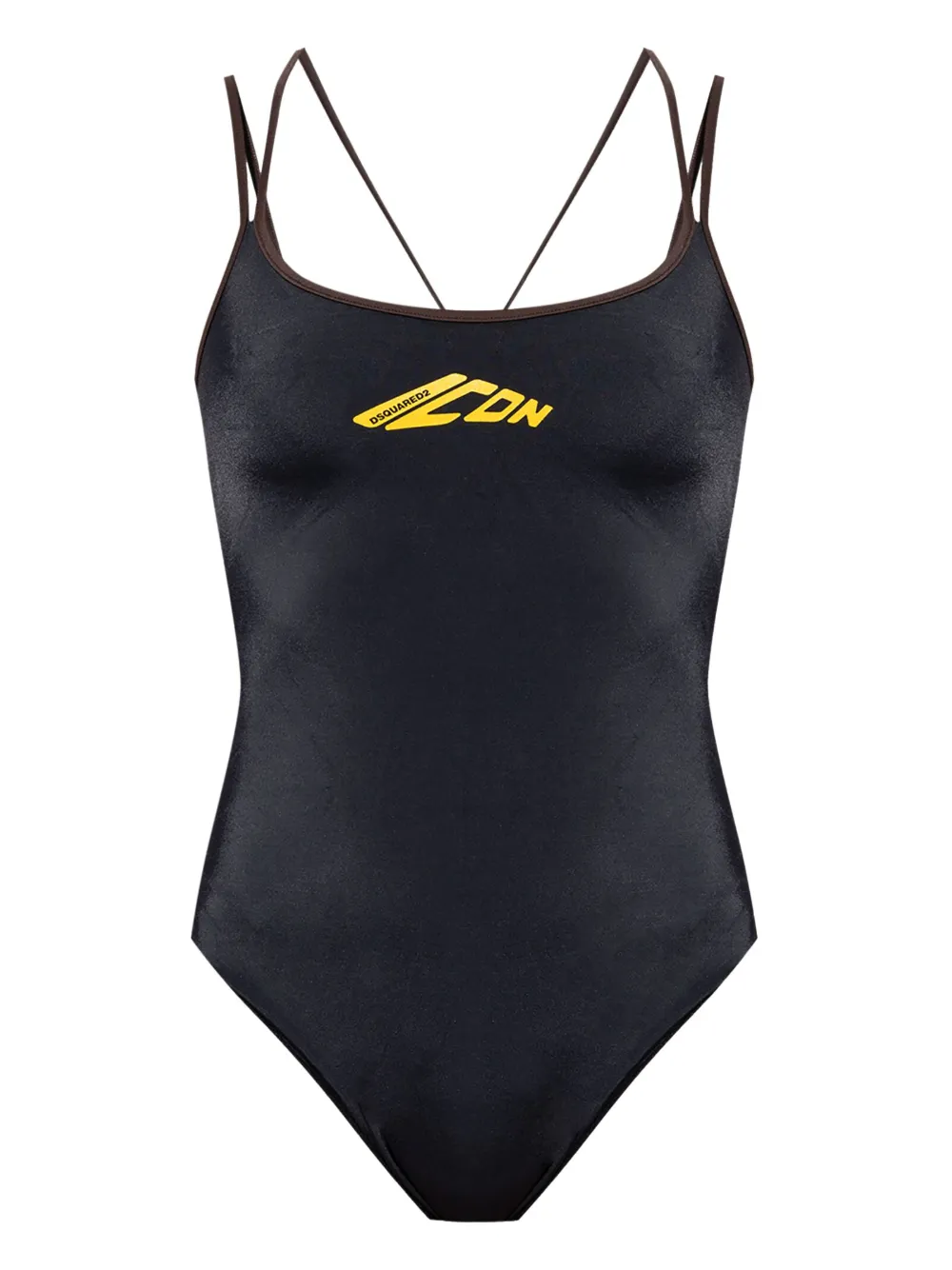 Dsquared2 Icon Swimsuit In Black