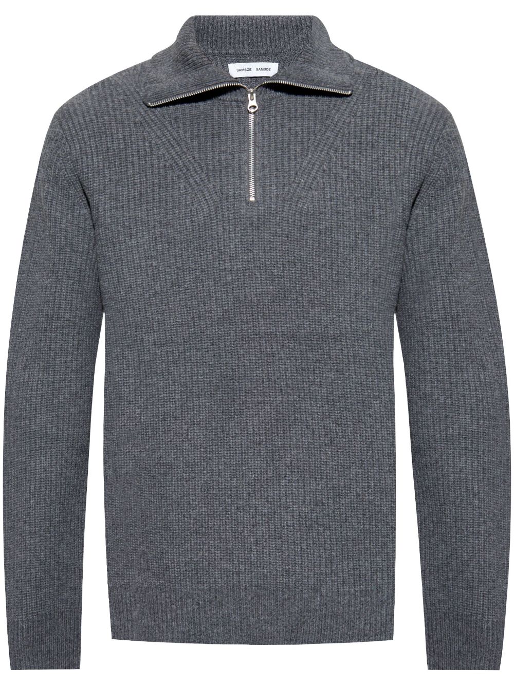 SAMSOE SAMSOE wool sweater - Grey