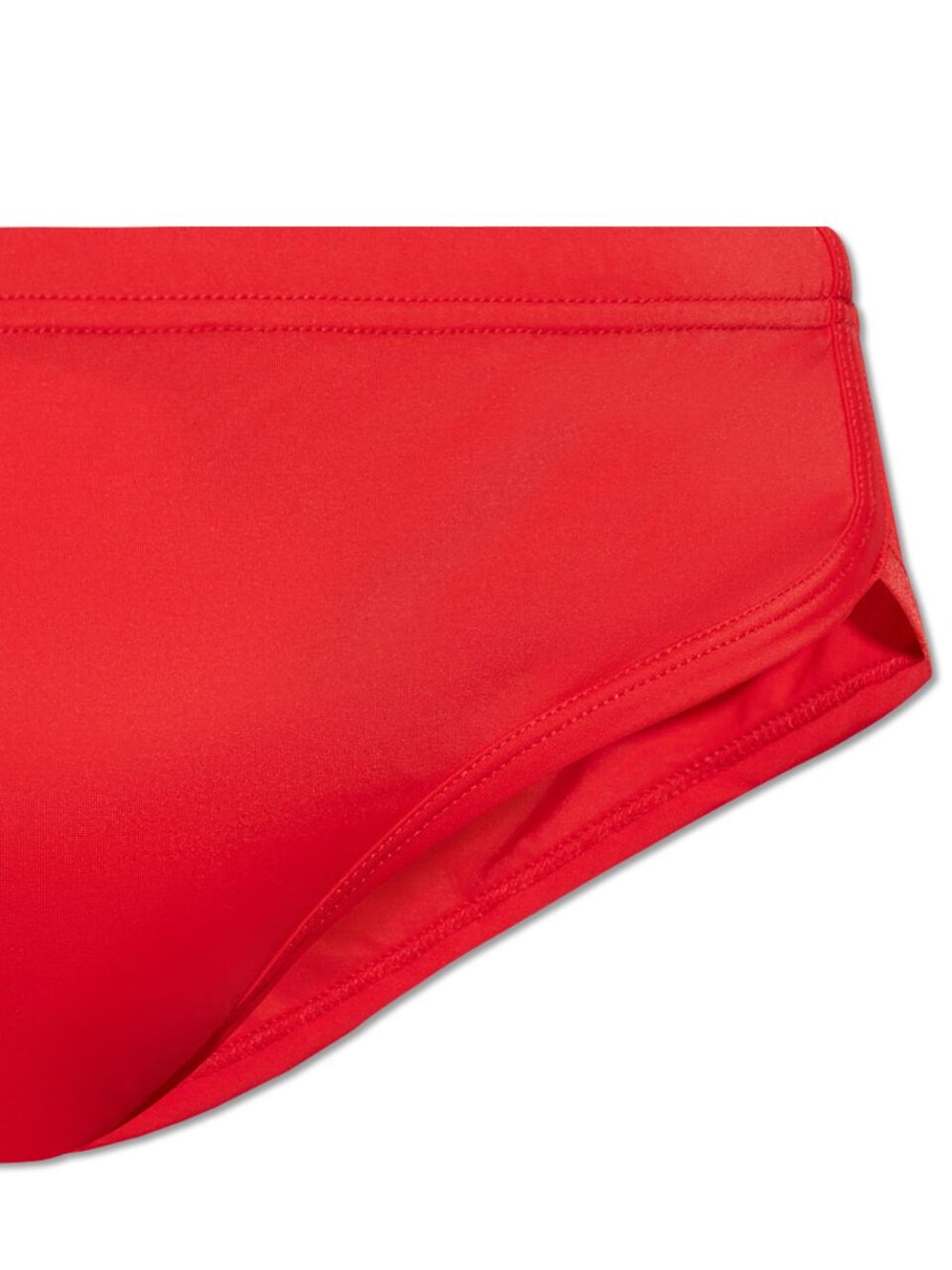 DSQUARED2 logo-print swimming trunks - Rood