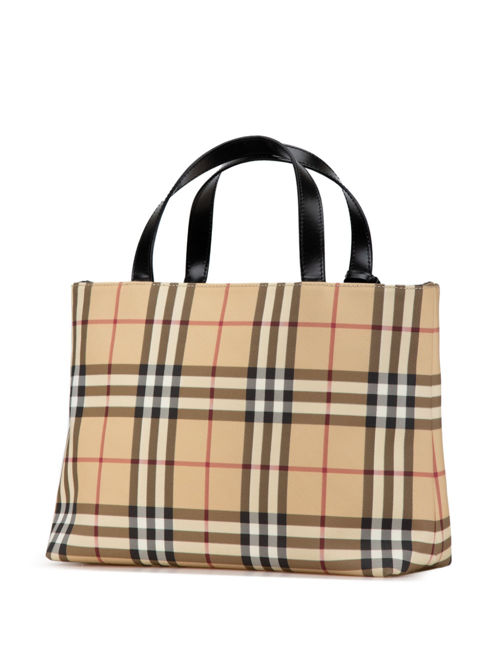 Burberry Pre-Owned 2000-2005 House Check Canvas shopper - Bruin