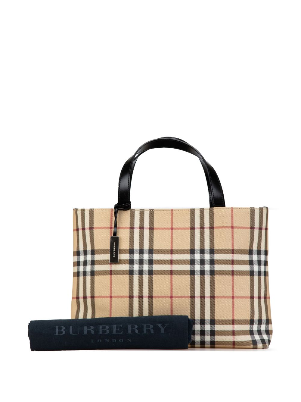 Affordable Burberry 2000-2005 House Check Canvas tote bag Women