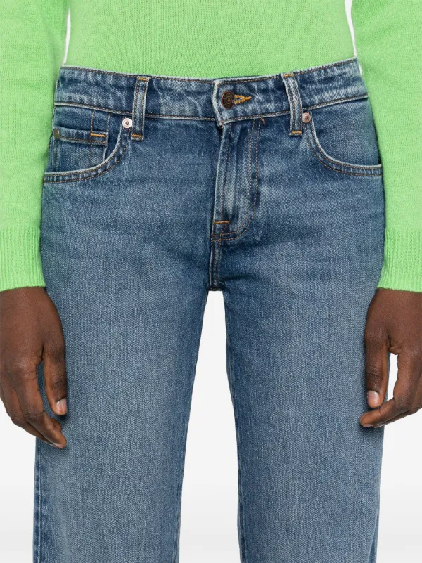 7 For All Mankind Calie straight-leg Jeans | Blue | FARFETCH