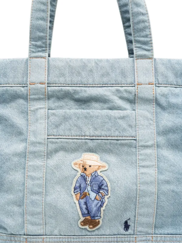 Polo Ralph Lauren Polo Bear Tote Bag | Blue | FARFETCH
