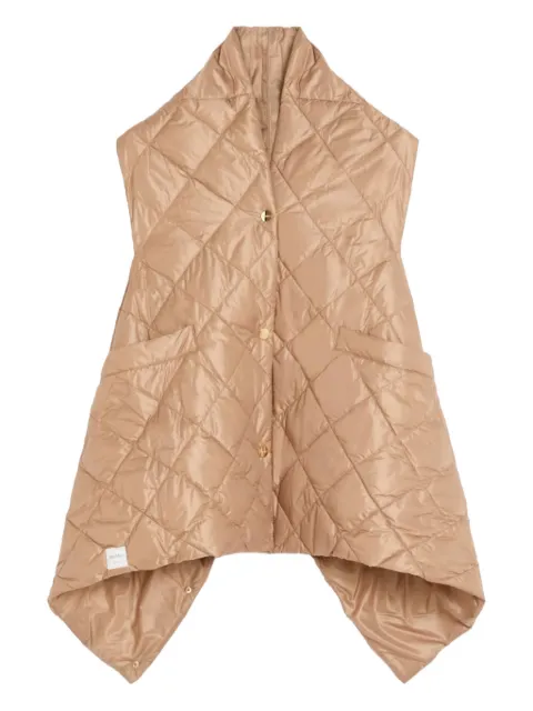 Max Mara Sisoft diamond-quilted sleeveless gilet