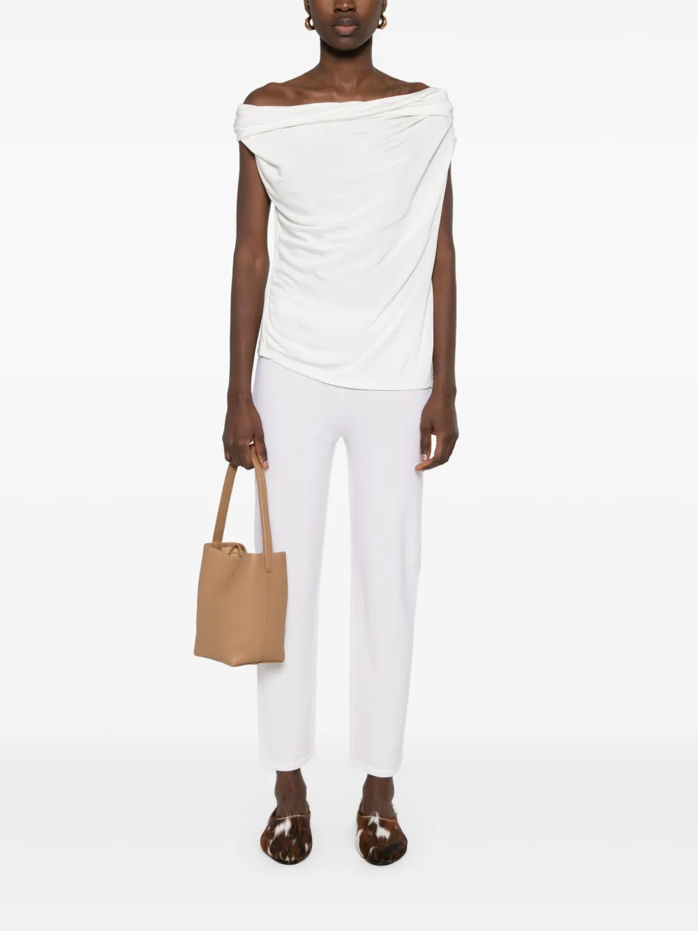 Max Mara Larix gebreide broek - Beige