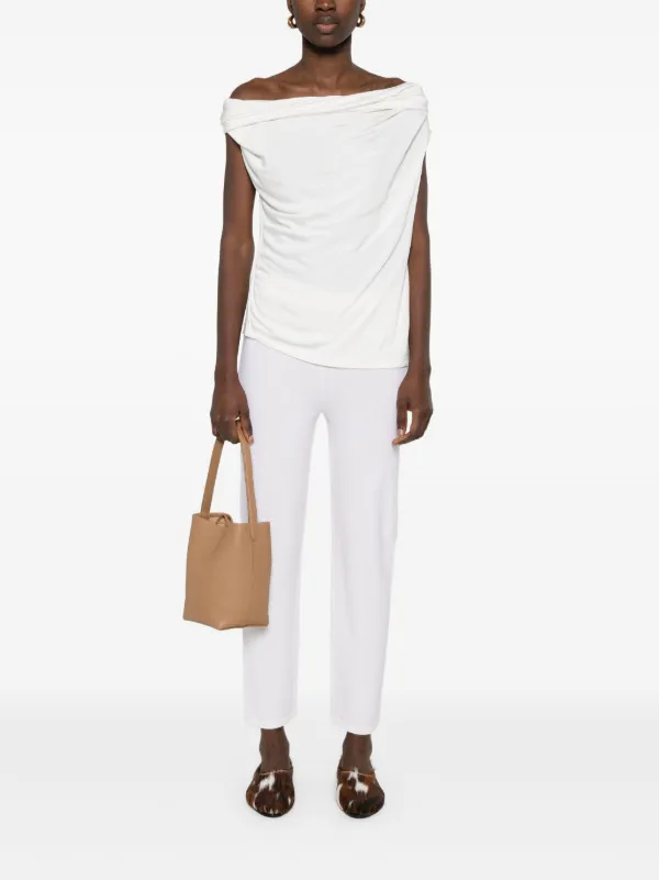 Max Mara Larix ニットパンツ | ニュートラル | FARFETCH JP