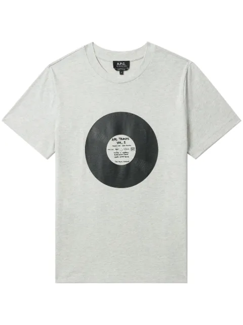 A.P.C. Vinyl T-shirt