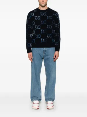 Truien Gucci Sweater Heren Gucci Trui Met Capuchon En Zak In Het