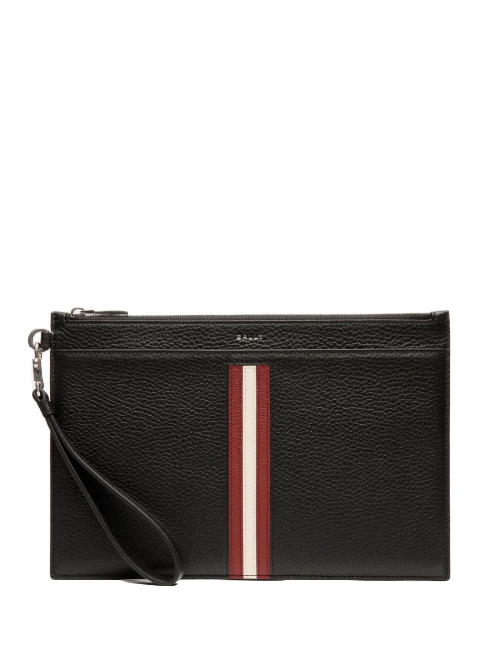 Bally Clutch con zip - Nero