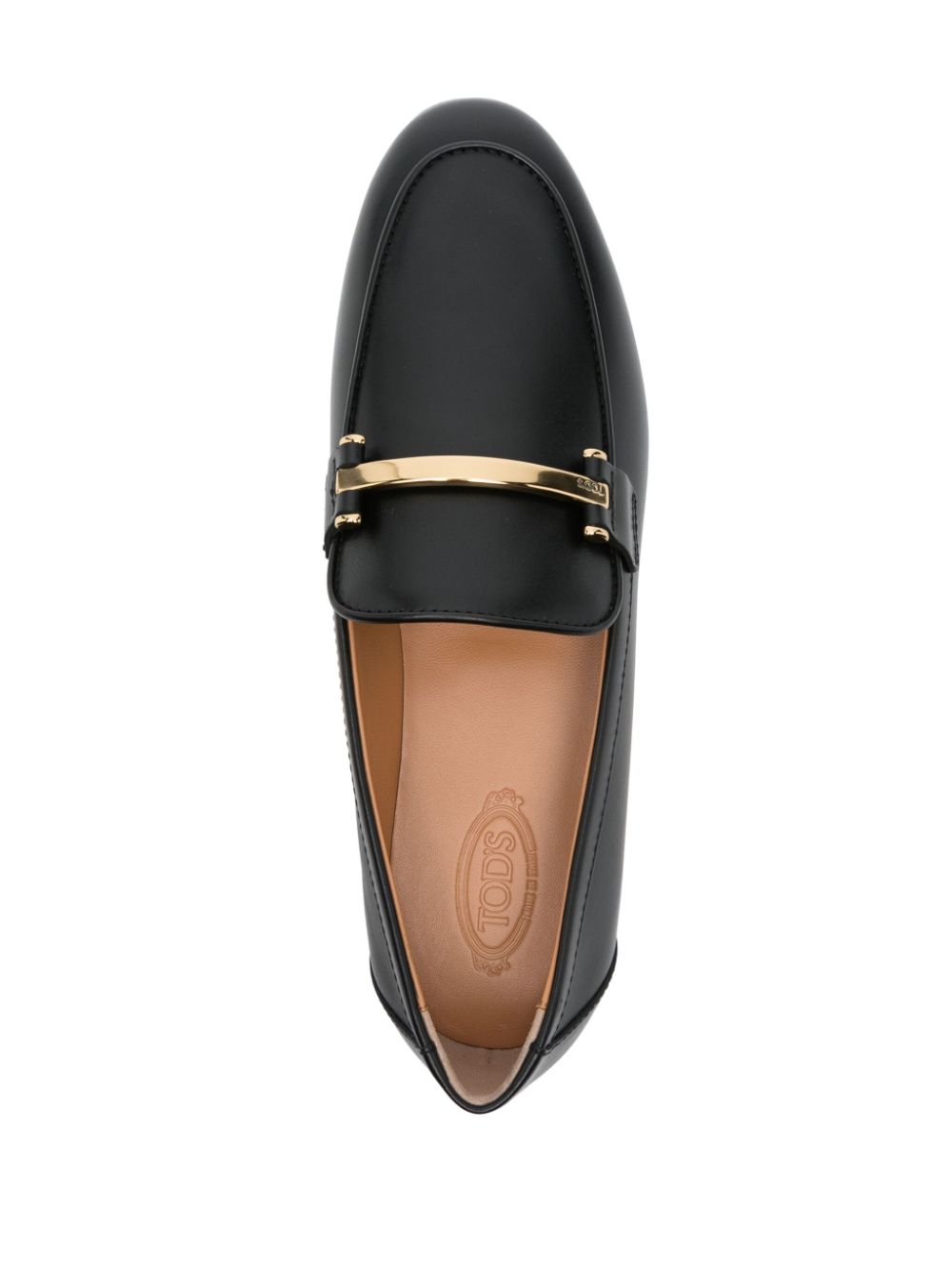 Tod's Leren loafers Zwart