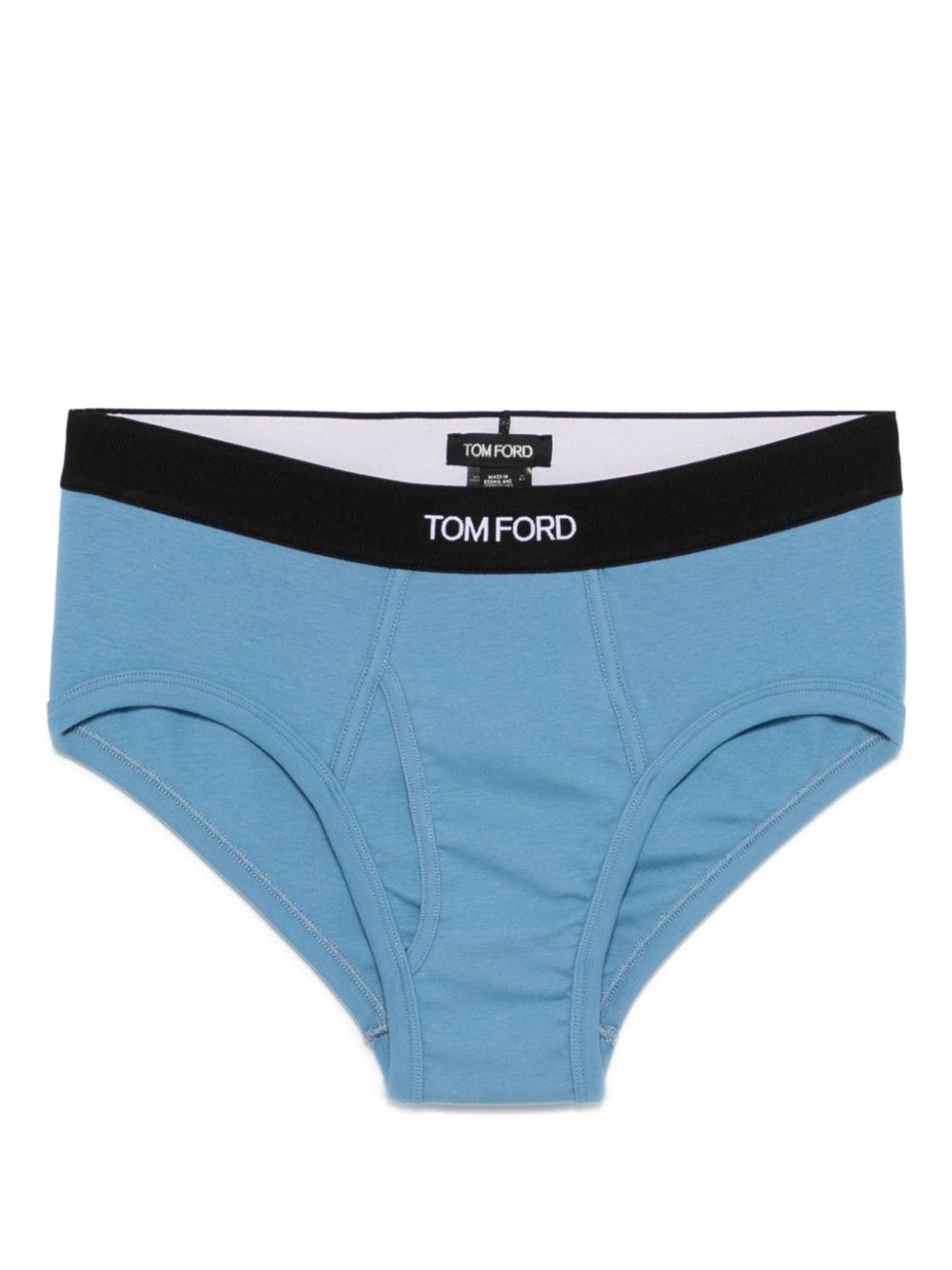 TOM FORD Stretch-katoenen slip Blauw