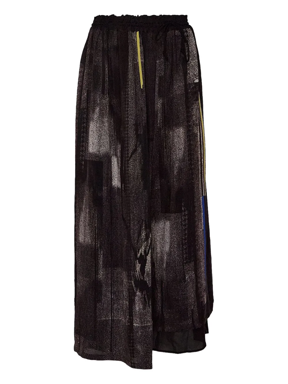 Y's Gonna con stampa astratta - Nero