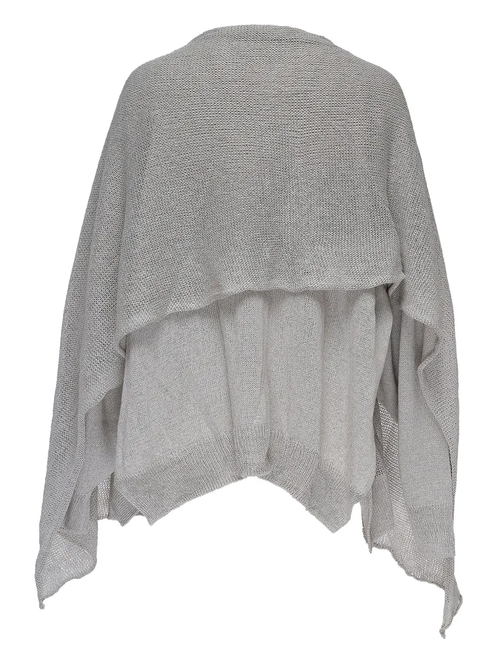 Y's asymmetric cardigan Grijs