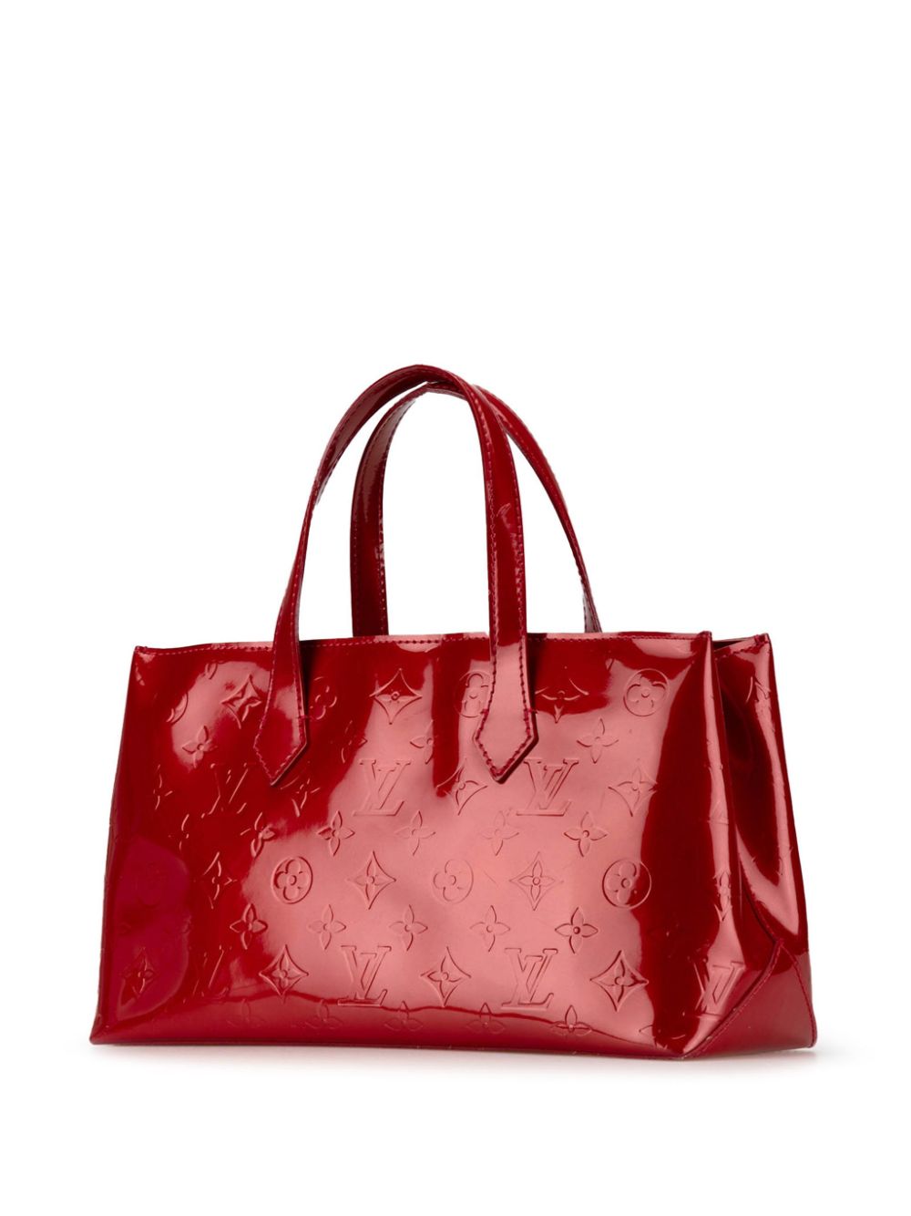 Louis Vuitton Pre-Owned 2009 Monogram Vernis Wilshire PM handtas - Rood