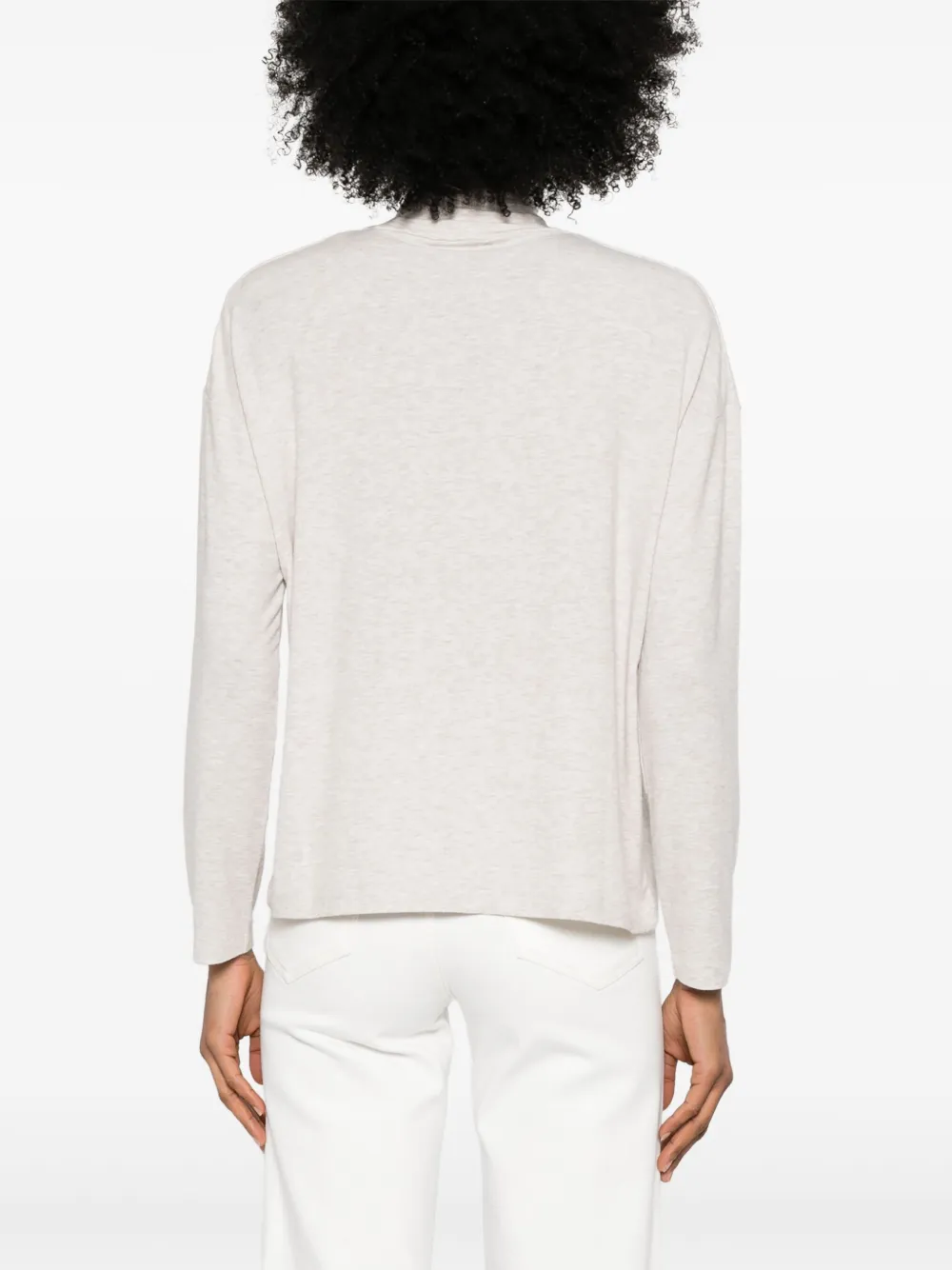 Vince Top met col Beige