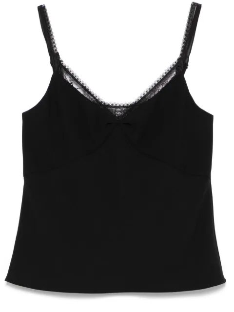 Vince lace-trim top 