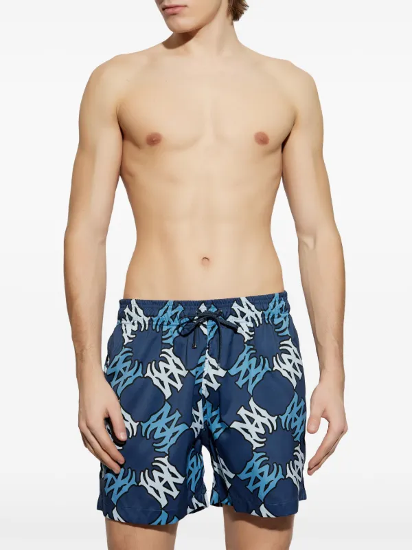 AMIRI MA Swim Shorts | Blue | FARFETCH