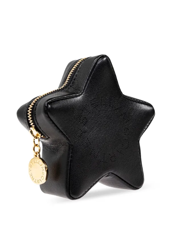 【着後レビューで 送料無料】 | Purse Coin Star Logo McCartney Stella Black FARFETCH | 小物