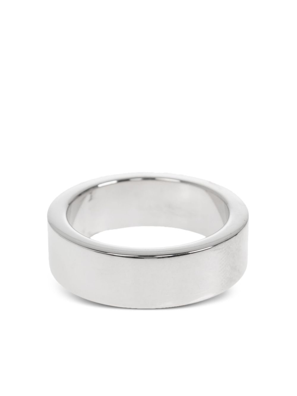 Off-White engraved ring - Zilver