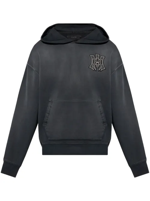 AMIRI hoodie à logo brodé - Noir - AMIRI - Modalova