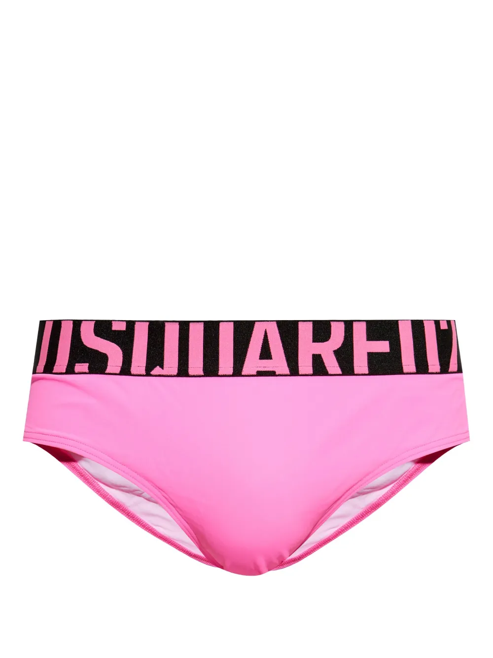 DSQUARED2 Zwembroek met logoband Roze