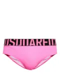 DSQUARED2 logo-waistband swimming trunks - Pink