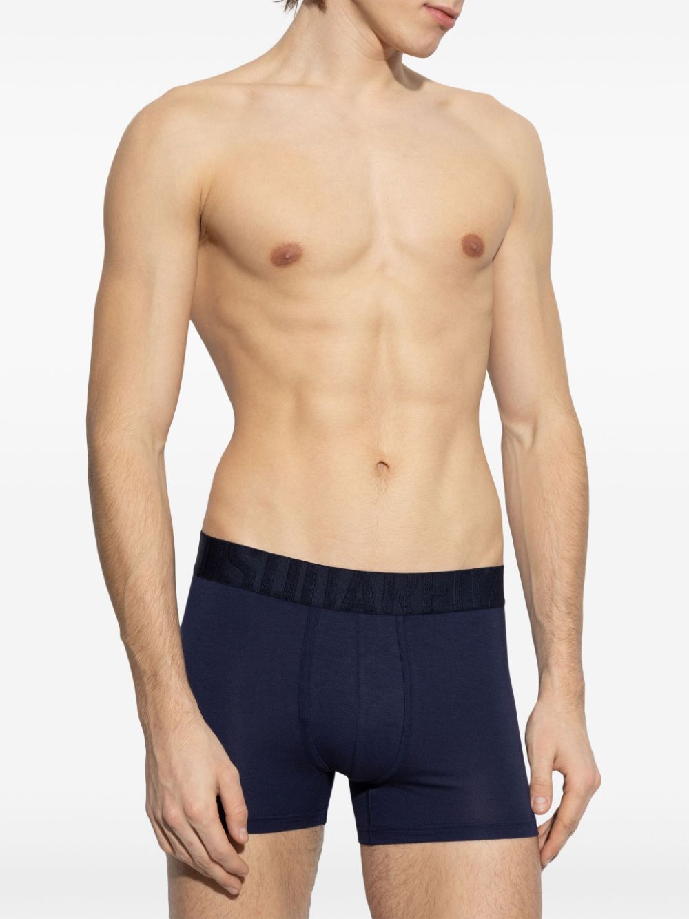 DSQUARED2 logo-waistband boxers - Blauw