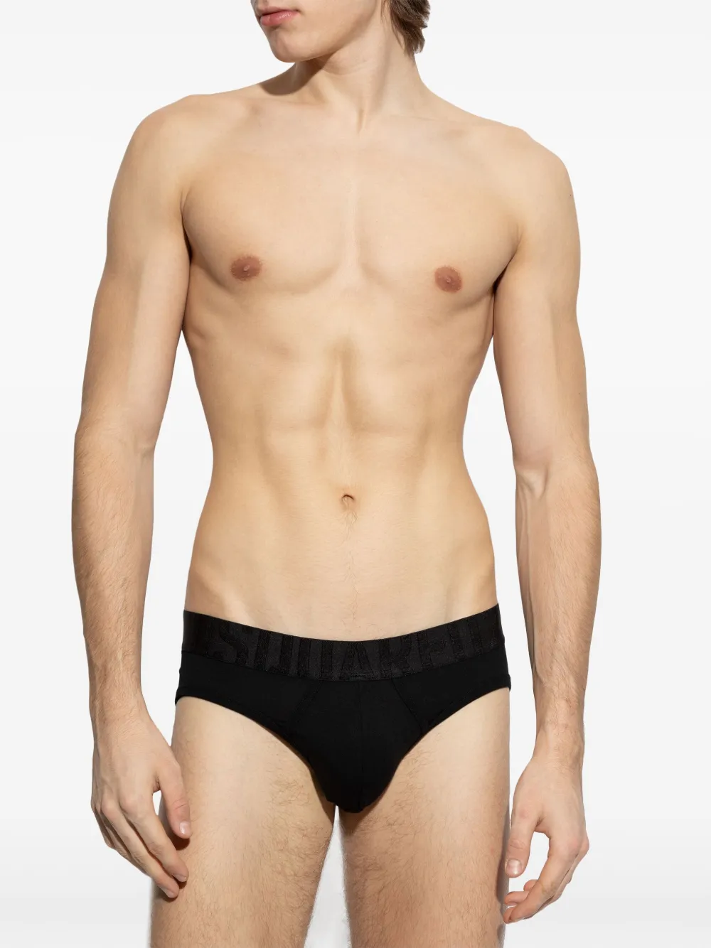 Dsquared2 Logo Briefs In Black