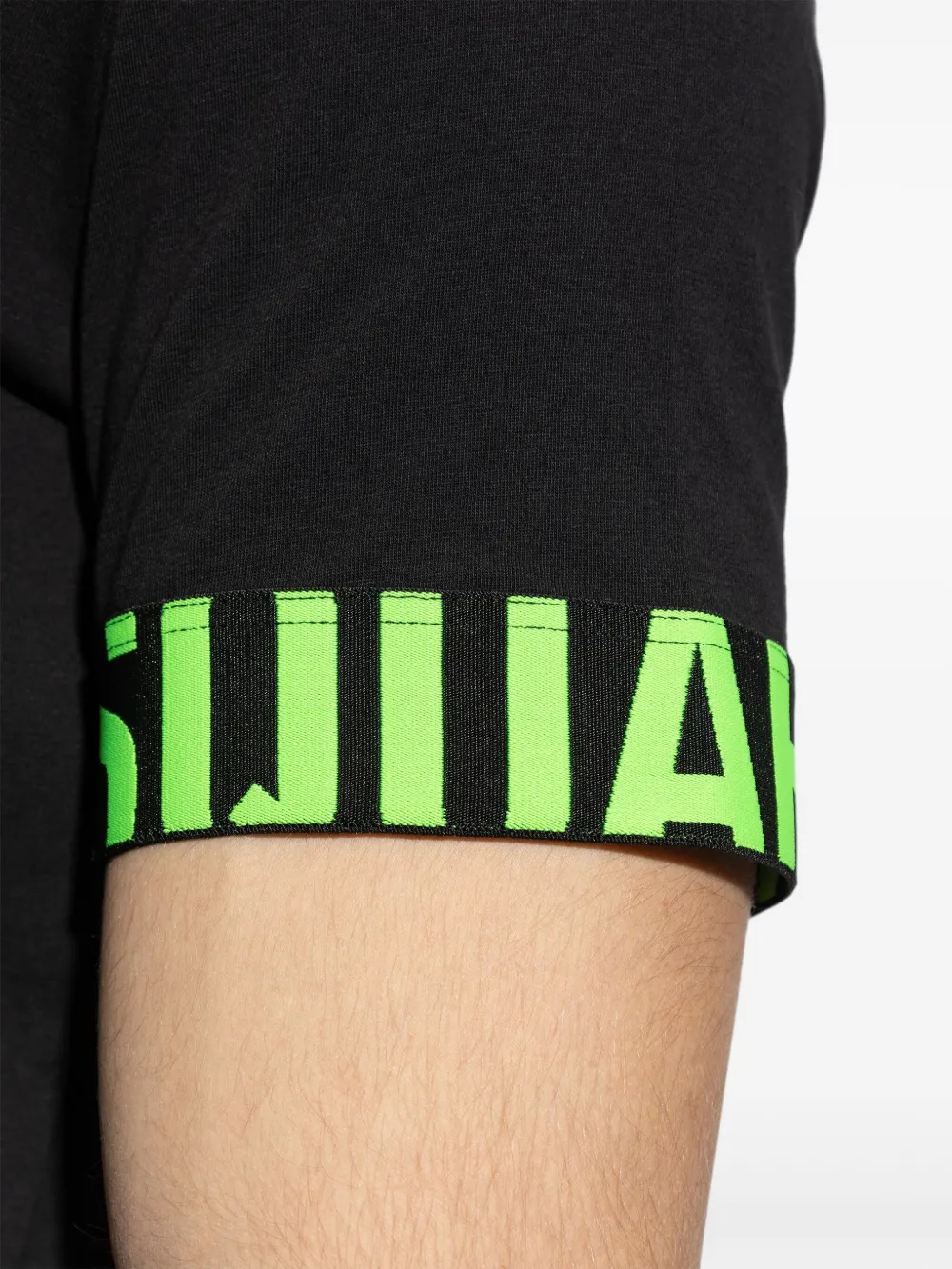 Dsquared2 T-shirt Round Neck T-shirt In Black