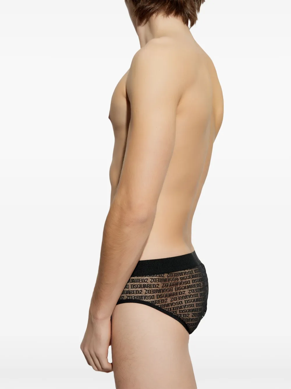 Dsquared2 Logo Briefs In Black