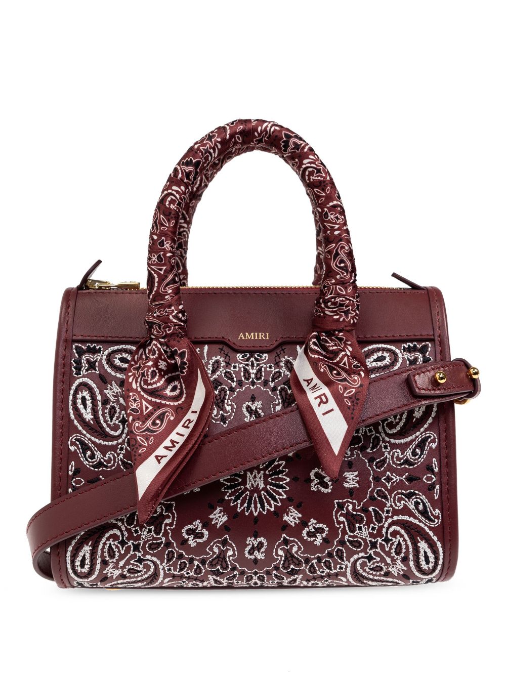 AMIRI micro Bandana tote bag - Red