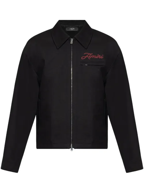 AMIRI veste à logo brodé - Noir - AMIRI - Modalova