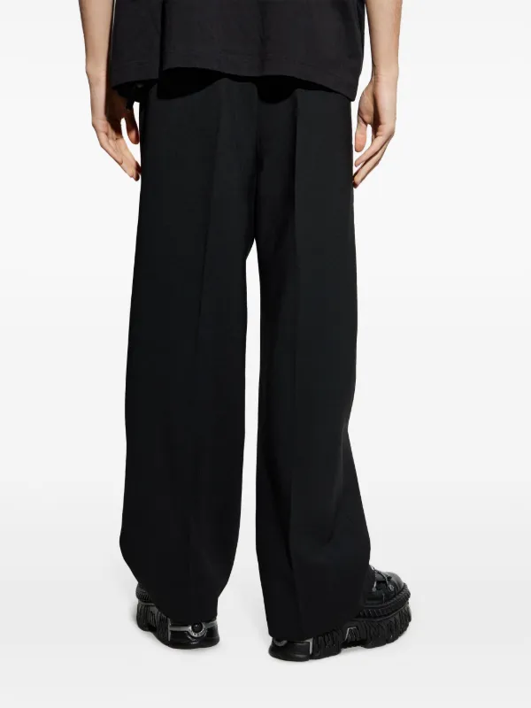 VETEMENTS ワイドパンツ | ブラック | FARFETCH JP