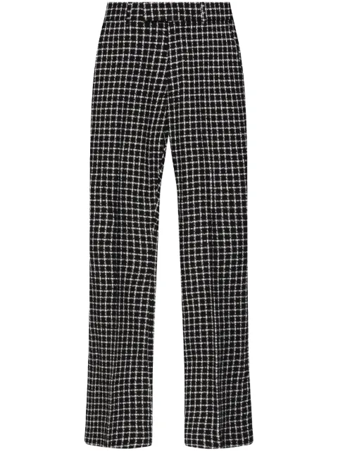 AMIRI bouclé flared trousers