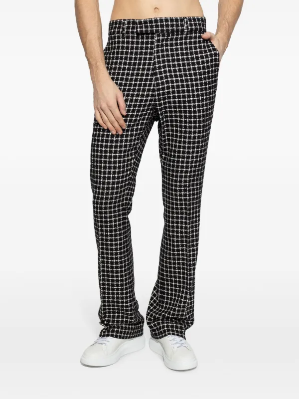 パンツ Amiri Trousers AMIRI logo-print Cotton Track Pants | Black | FARFETCH