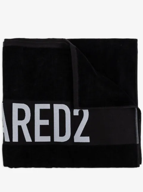 DSQUARED2 Dsquared2 logo out of water towel
