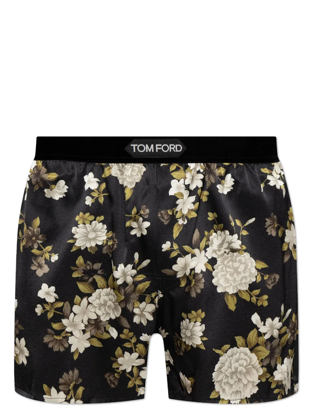 TOM FORD Satijnen boxershorts Zwart