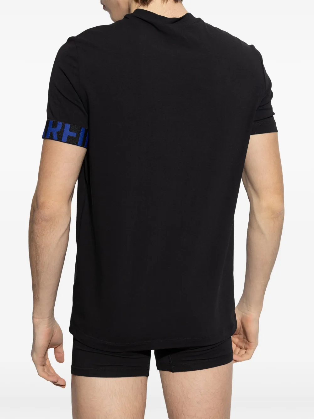 DSQUARED2 logo-detail short-sleeve T-shirt - Zwart
