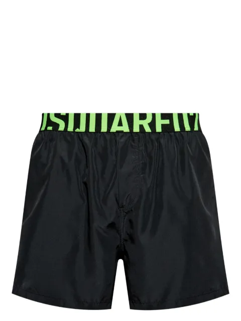 DSQUARED2 logo-waistband swim shorts