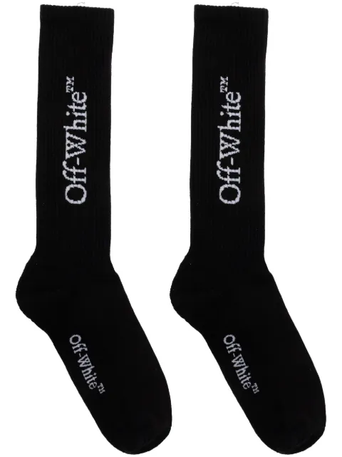 Off-White calcetines con cita