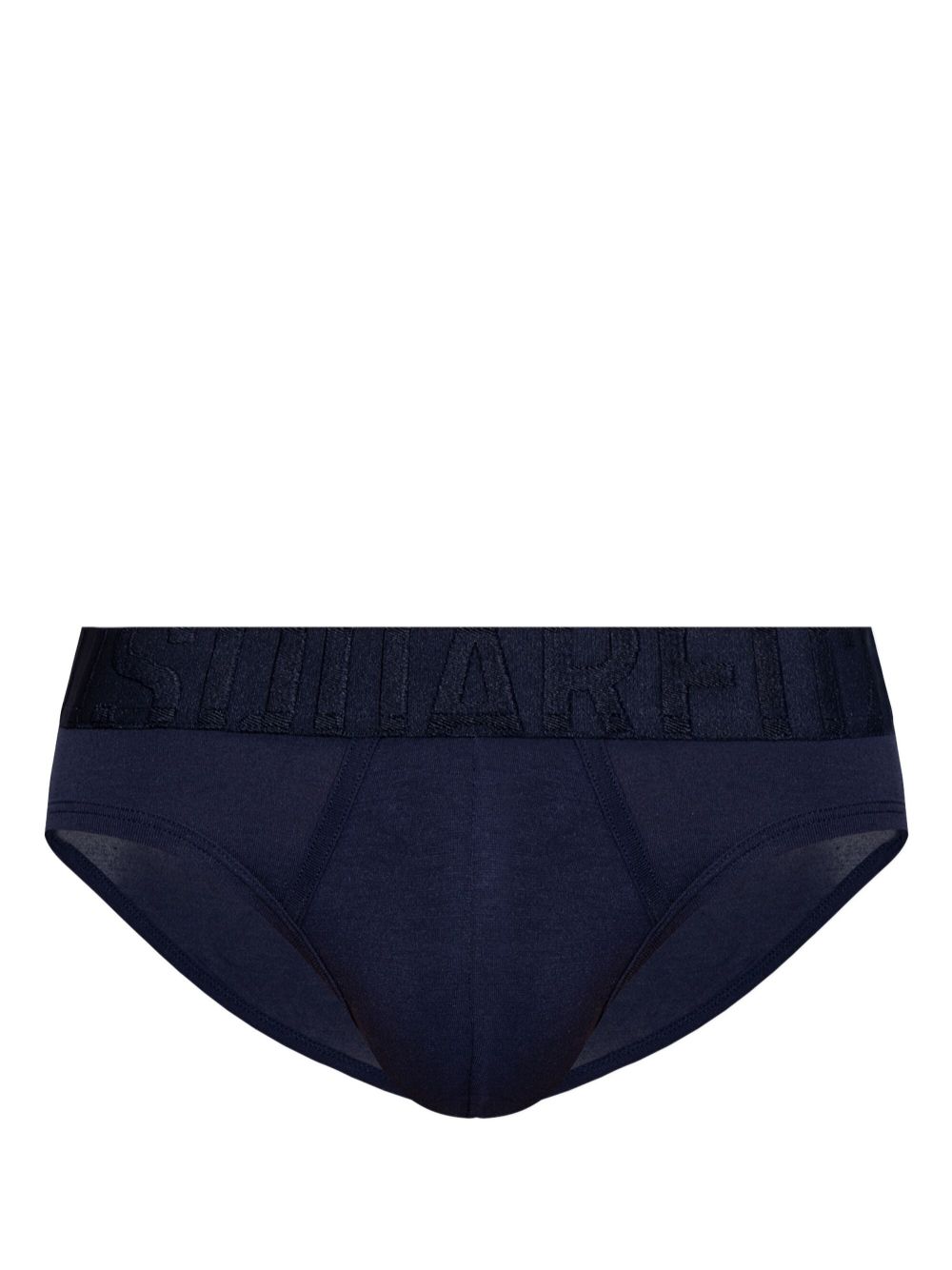 DSQUARED2 logo-waistband briefs - Blue