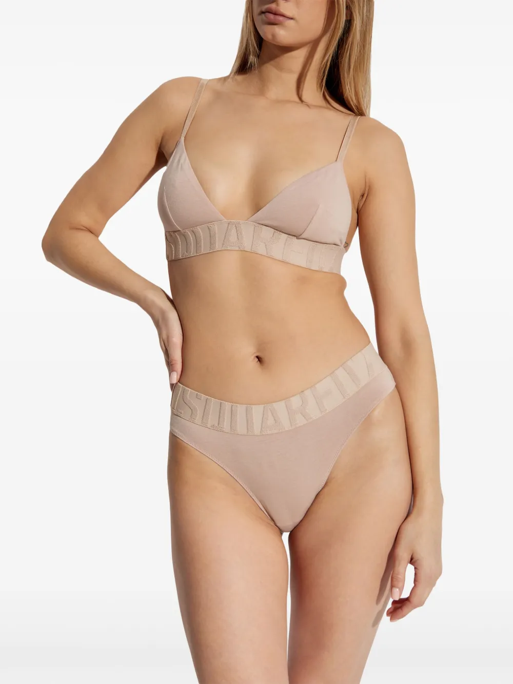 Dsquared2 Logo-waistband Briefs In Pink