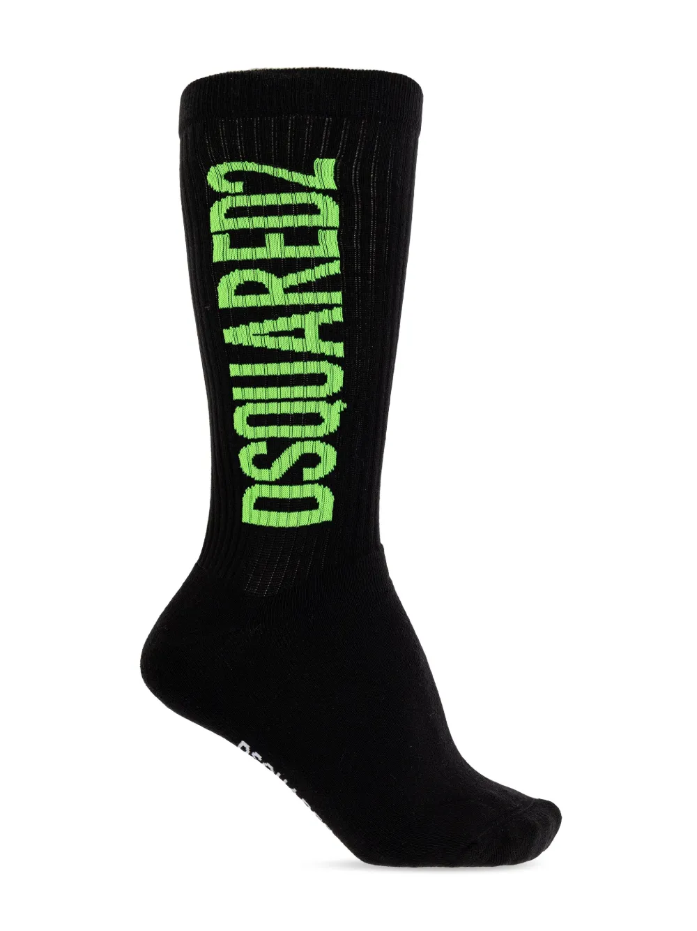 Dsquared2 Logo Crew Socks In Black