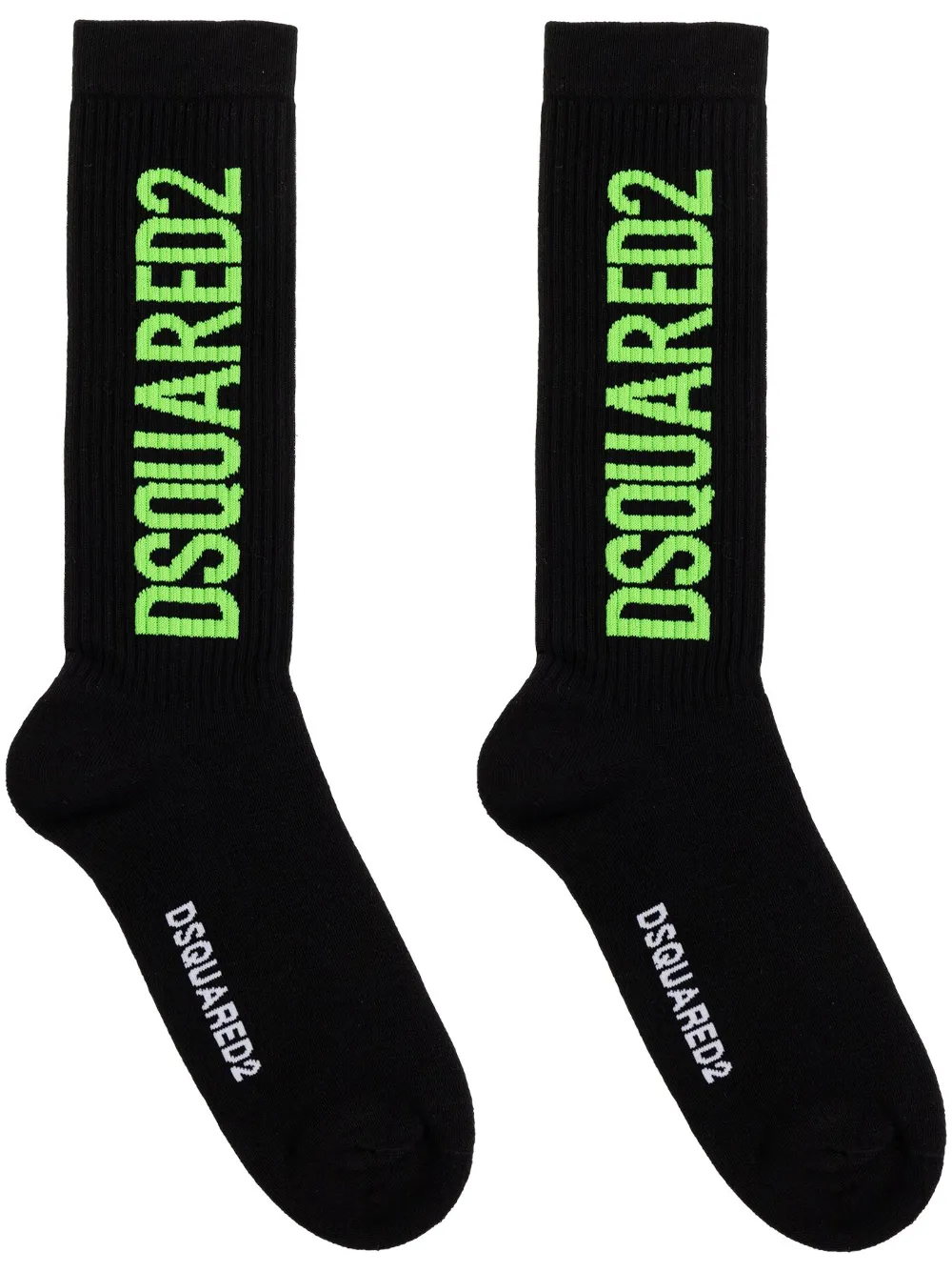 DSQUARED2 logo crew socks | negro | Image 1
