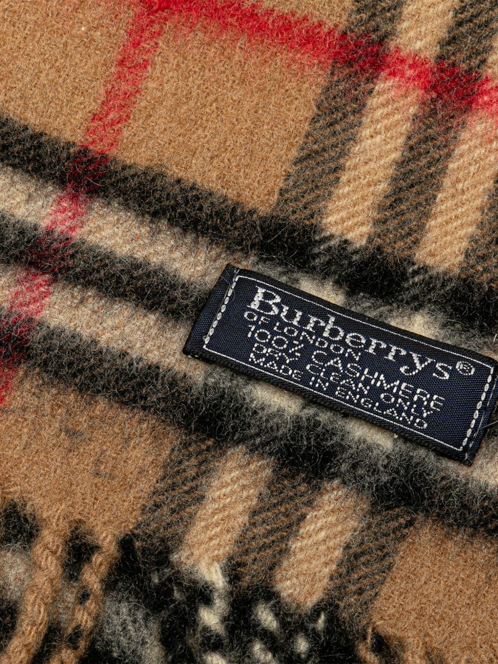 Cheap Burberry House Check cashmere scarf Men