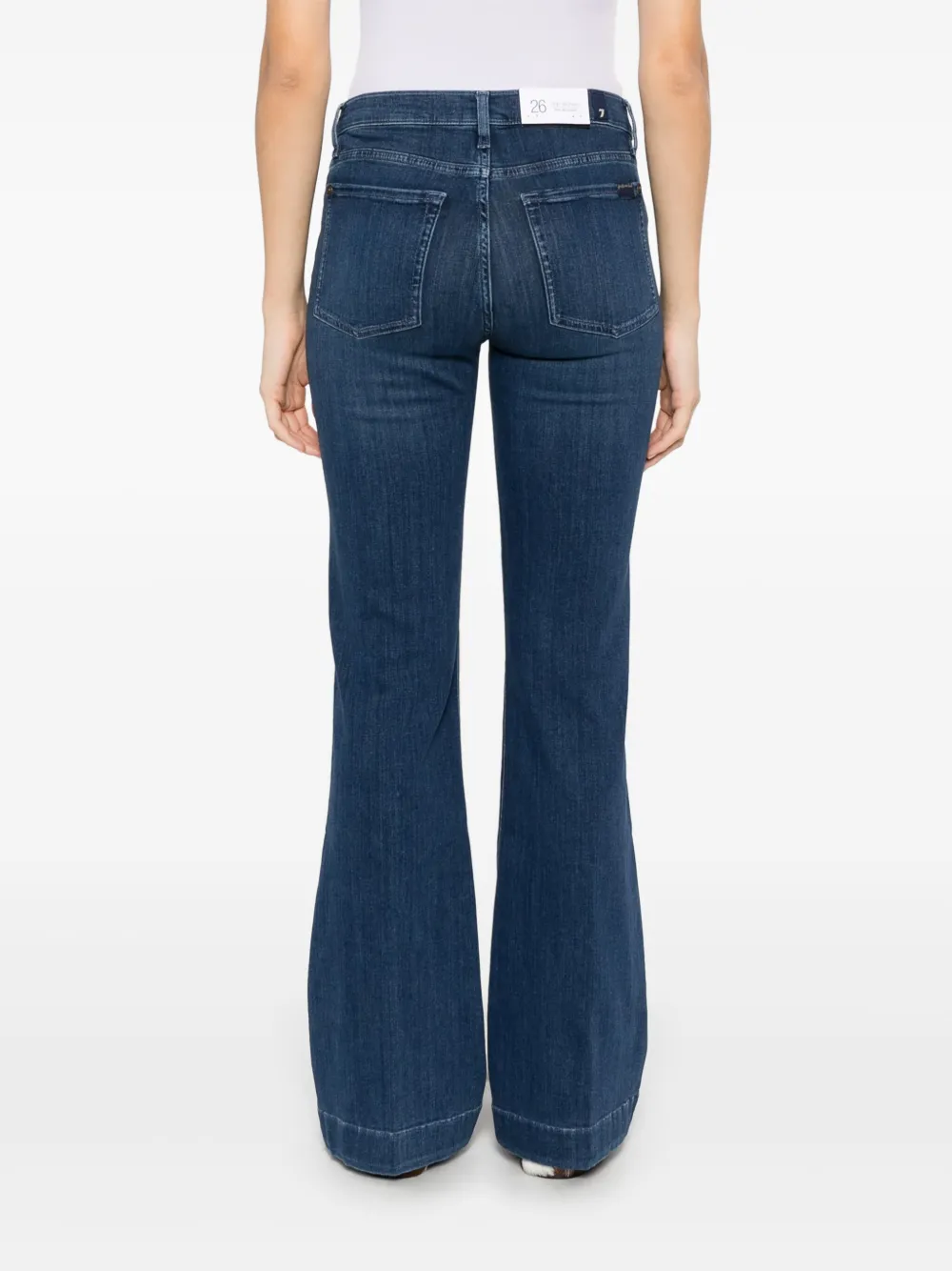 7 For All Mankind Tailorless Dojo jeans Blauw