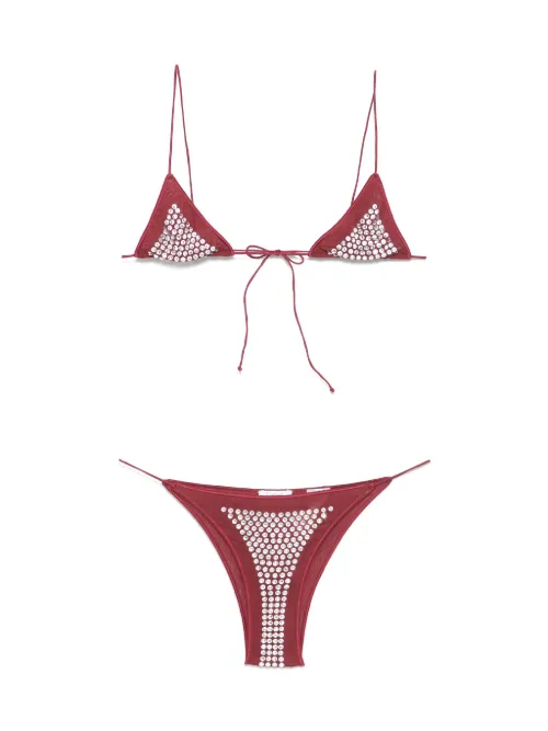 Bikini à ornements en cristal - Oséree - Modalova