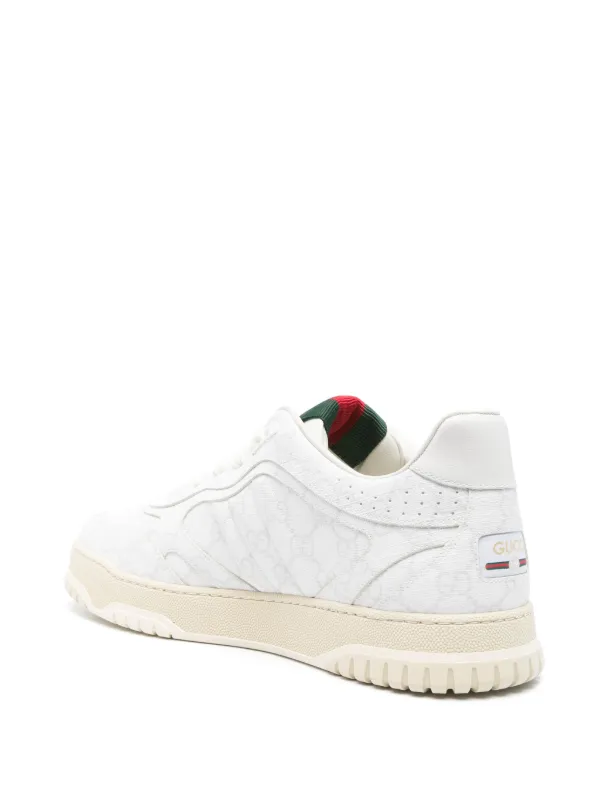 Gucci Re-Web Sneakers | White | FARFETCH PL