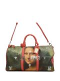 Louis Vuitton Pre-Owned 2017 Jeff Koons Masters Collection Da Vinci Keepall Bandouliere 50 travel bag - Brown