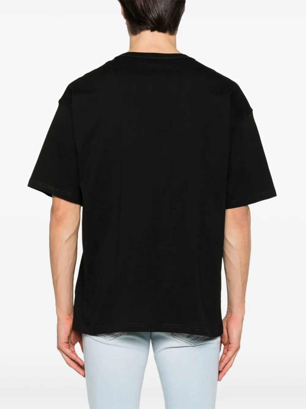 Diesel T-shirt met logoprint Zwart